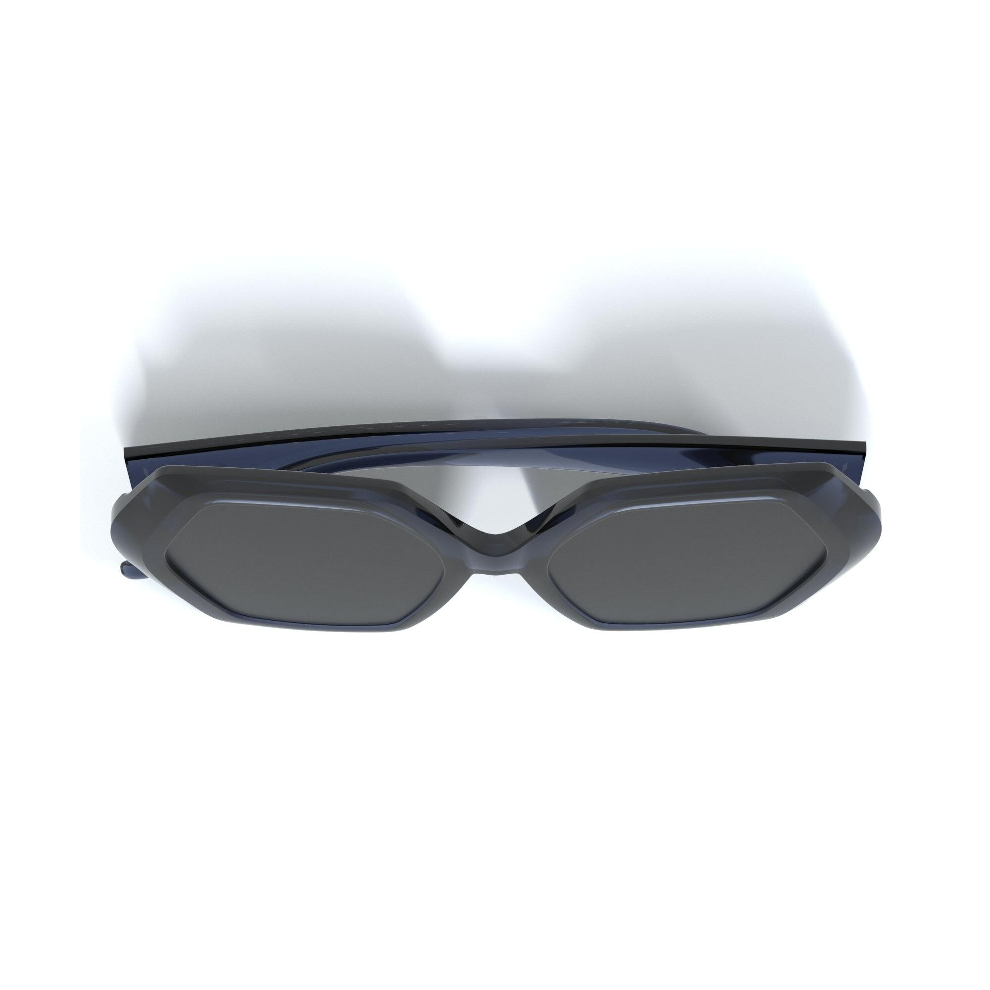 Gafas de Sol Mykonos Azul Hanukeii para hombre y 5/5
