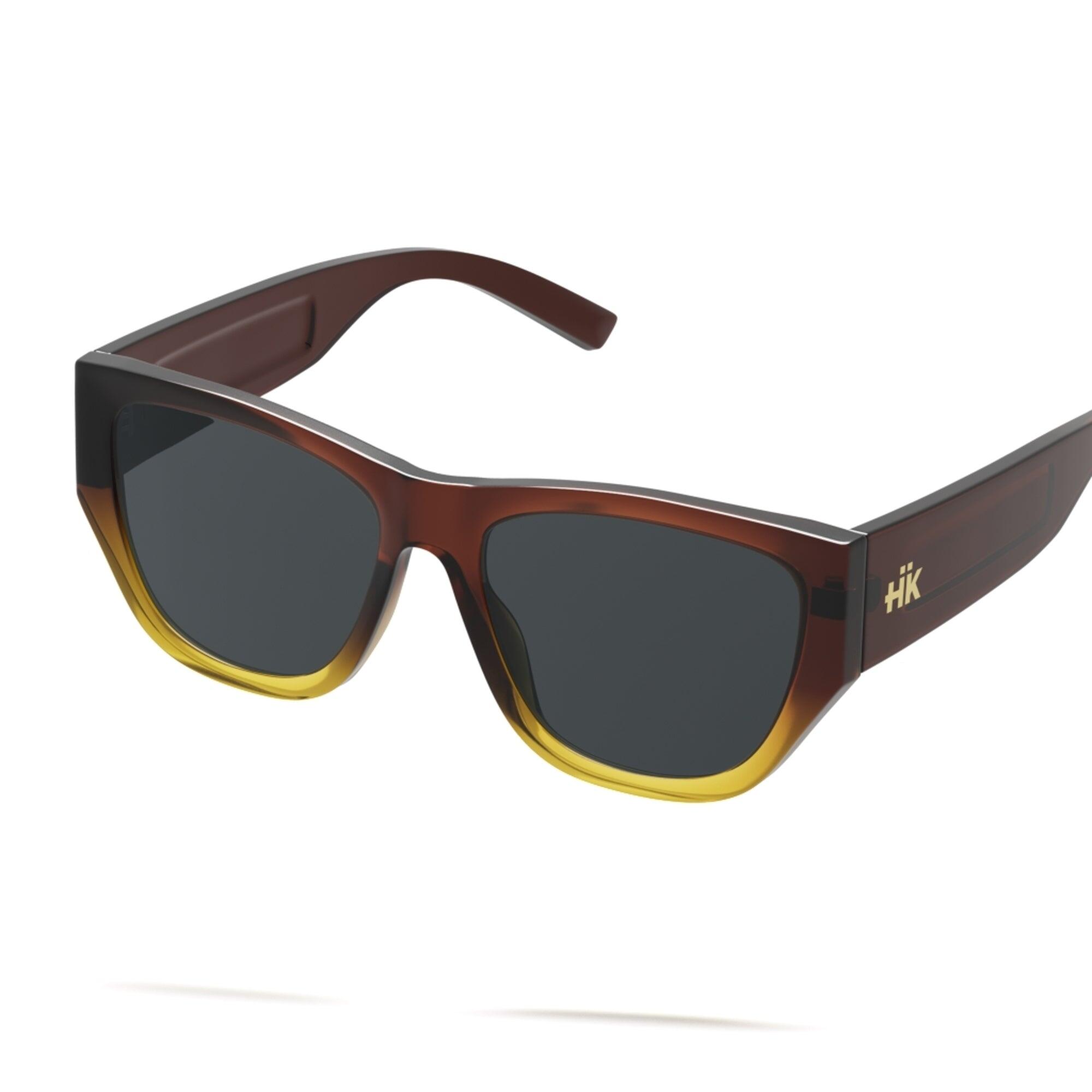 Gafas de Sol Creta Marron Hanukeii para hombre y 3/5