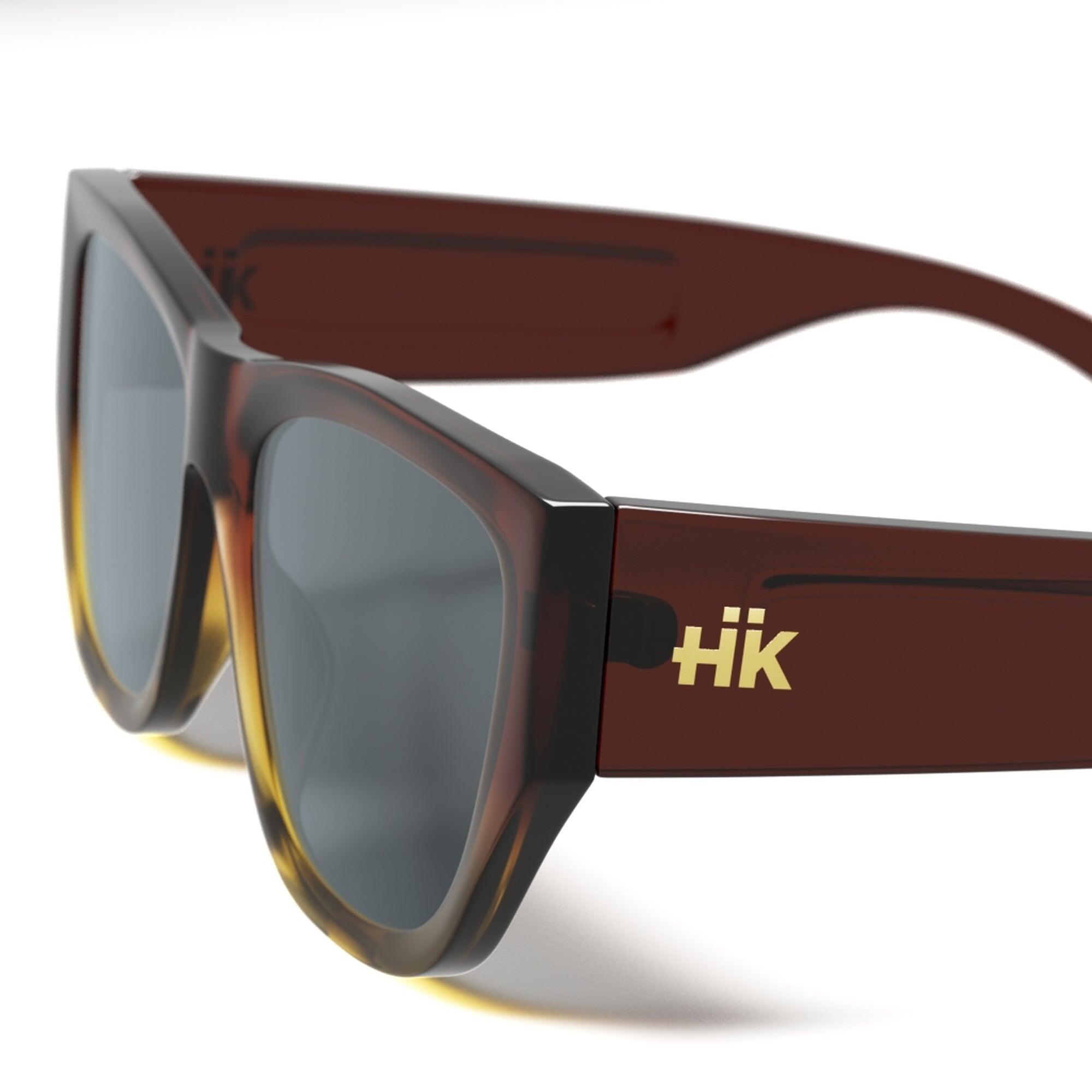Gafas de Sol Creta Marron Hanukeii para hombre y 4/5