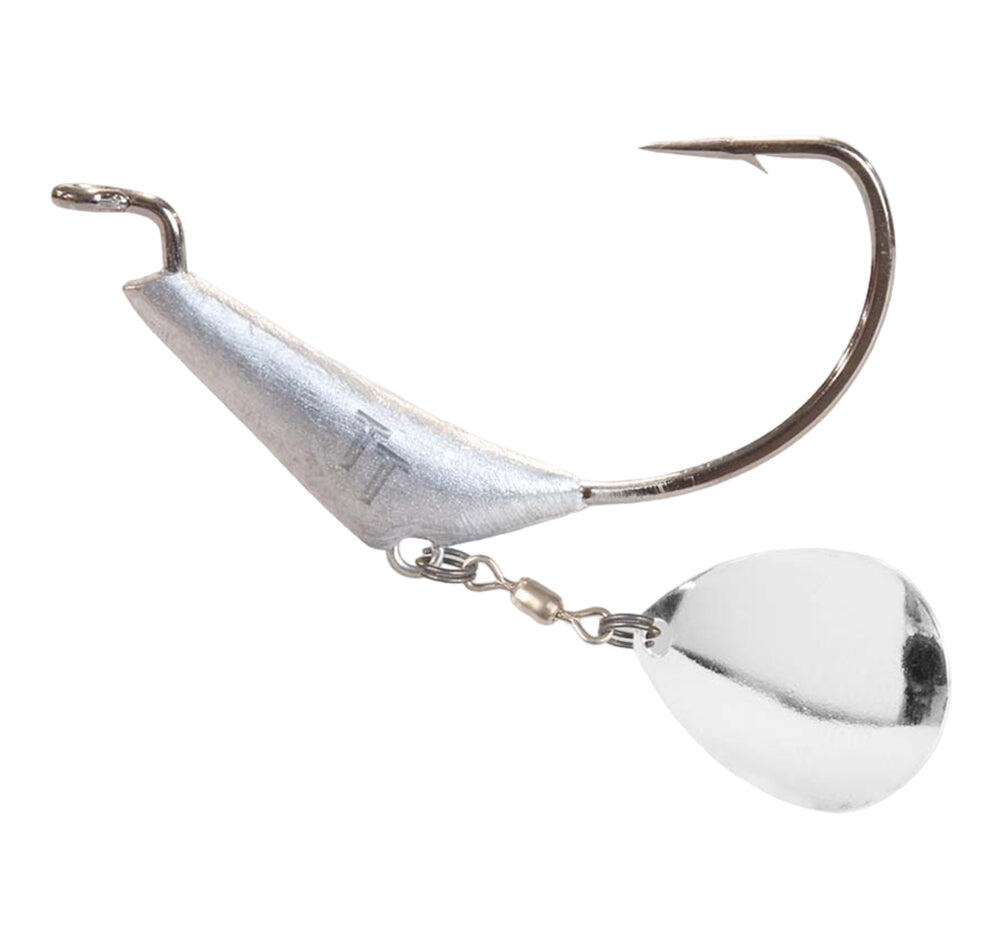 TT ChinlockZ SpinZ Nickel Colorado Blade Jig Head / 6/0 / 3/8oz
