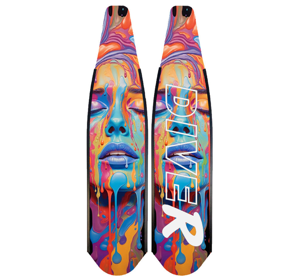 DiveR V2 Carbon HER Fin Blades / SOFT