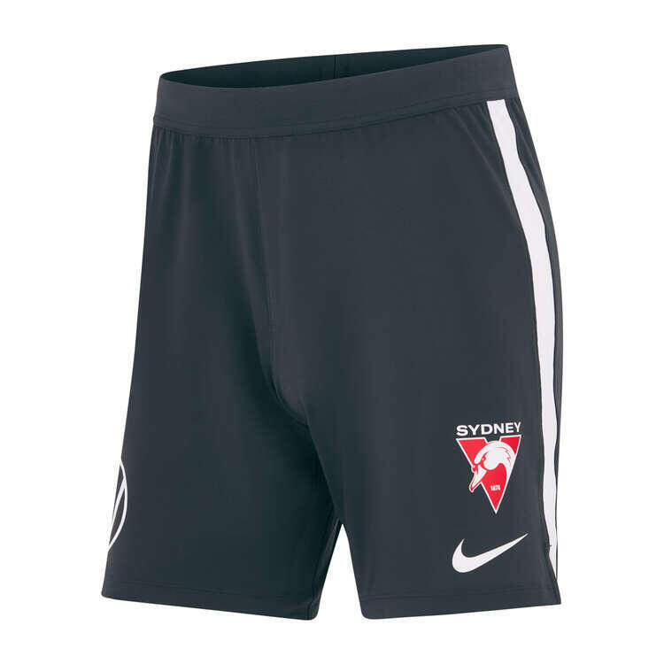Sydney Swans 2024 NIKE AFL Mens Training Shorts | Grey