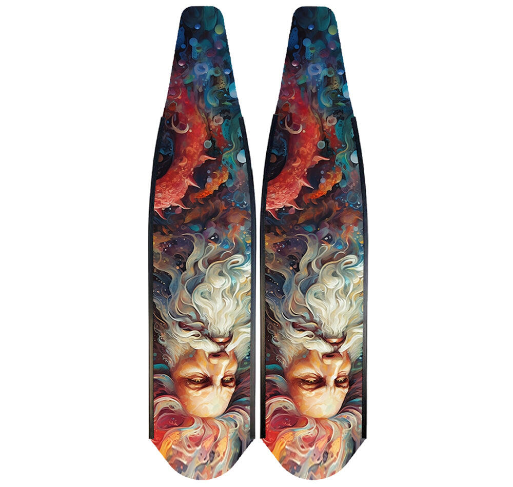 DiveR V2 Carbon Poseidon Medium Fin Blades