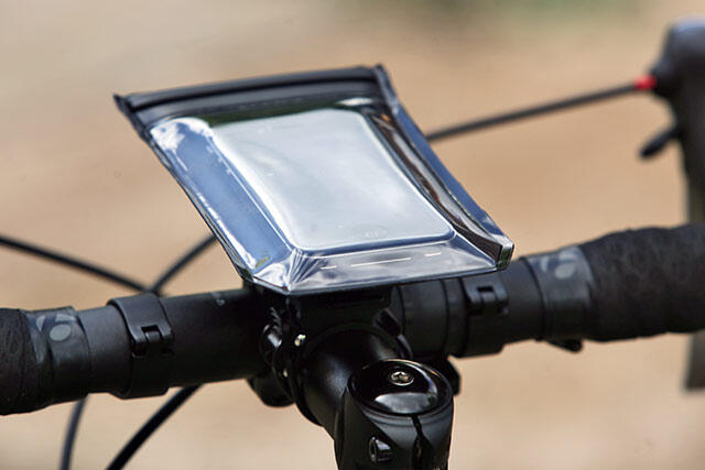 Smartphone Handyhalter Tasche am Fahrradlenker Handyhülle Lenkertasche am Bike 3/6