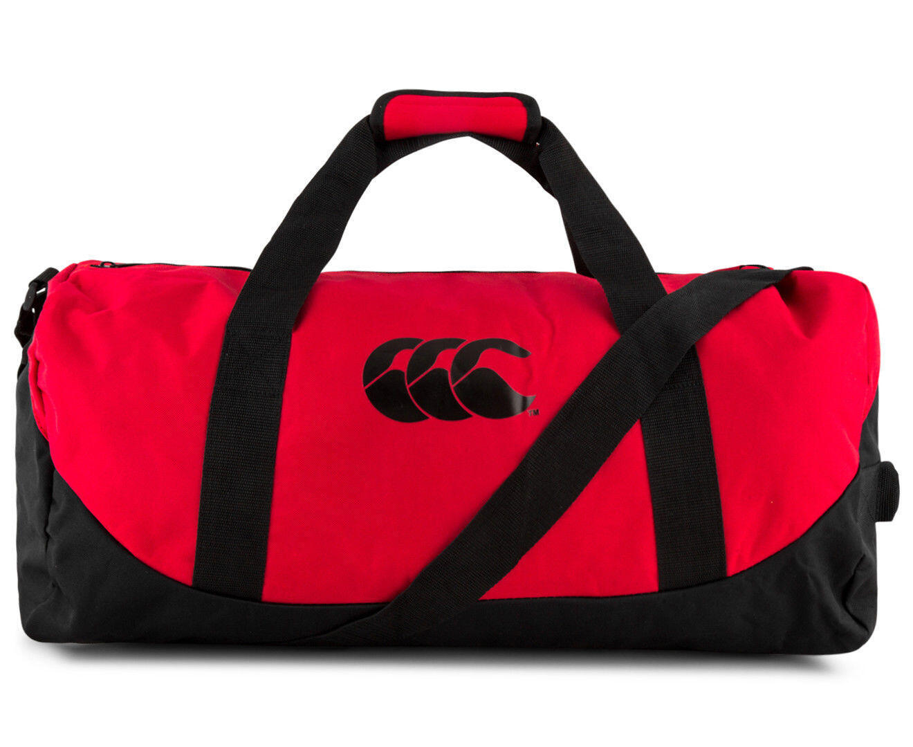 Canterbury 51L Packaway Bag Sports Gym Duffle Travel - Flag Red