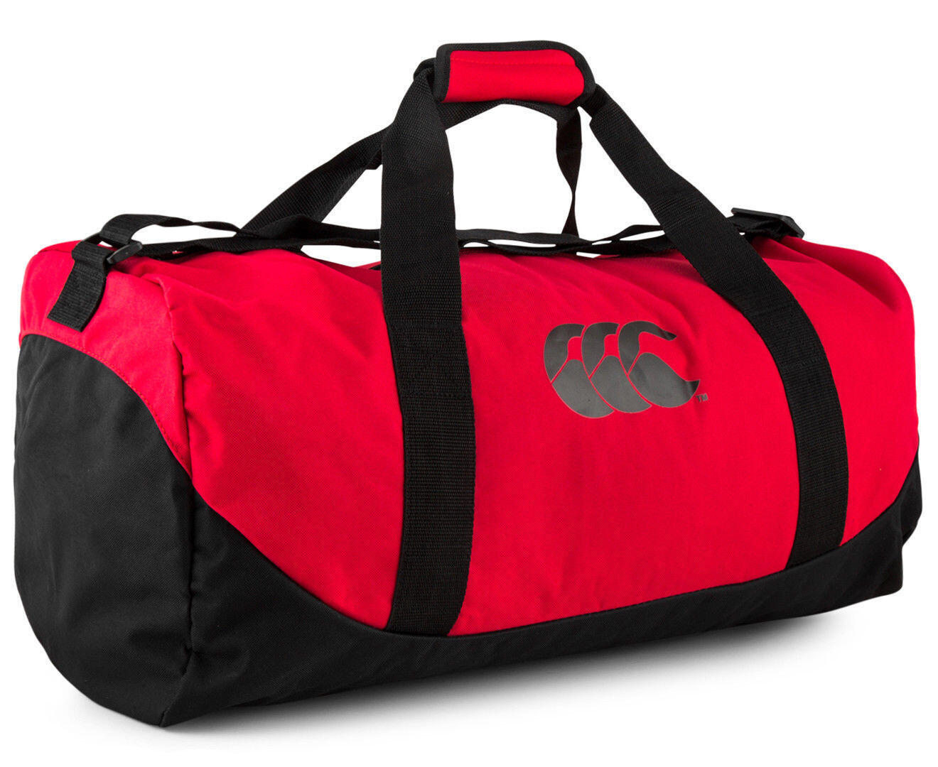 その他 canterbury JAPAN SPORTS BAG S12E Canterbury 51L Packaway Bag Sports Gym Duffle Travel - Flag Red