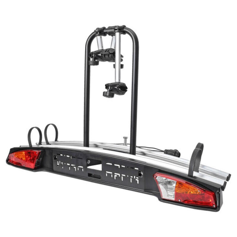 Suporte para bicicletas menabo merak para 2 bicicletas, extensível a 3