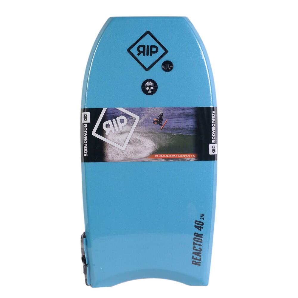 RIP RIP Bodyboard - Reactor Stringer con leash (EPS) - Azul / Naranja