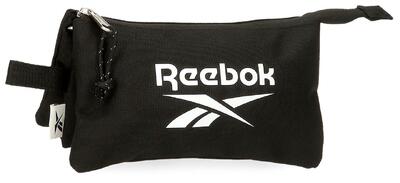 Astuccio tre scomparti unisex Reebok Boston 12cm Rosso