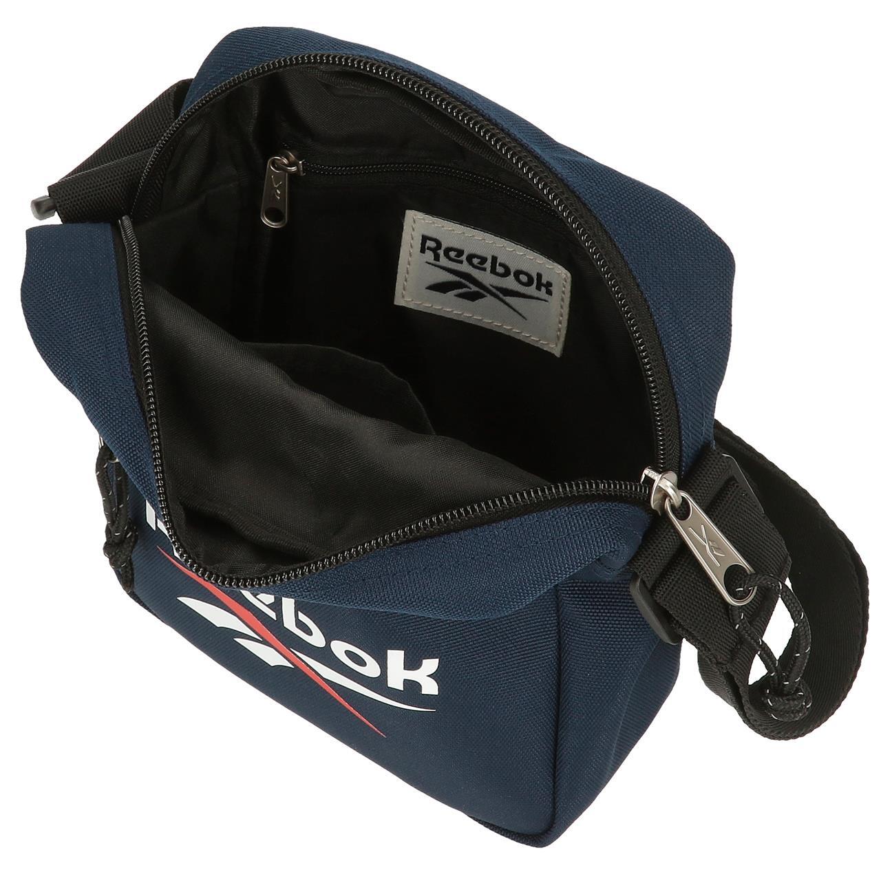 Bandolera Unisex Reebok Boston 21cm Azul marino 2/7