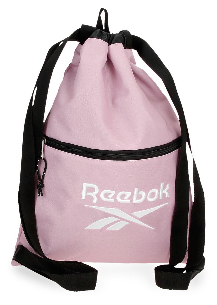 Saco de ginástica menina reebok boston 0.8l rosa