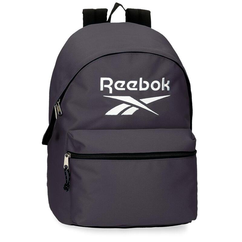 Mochila escolar Unisex Reebok Boston 44cm Gris