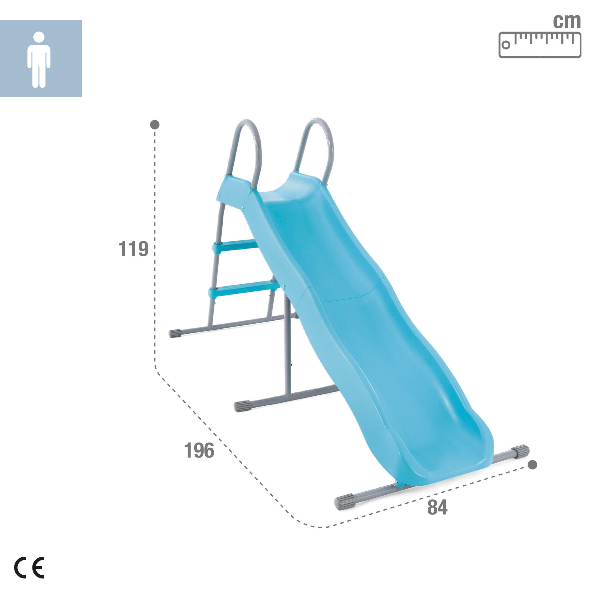 Tobogán infantil 84x196x119 cm INTEX 4/7