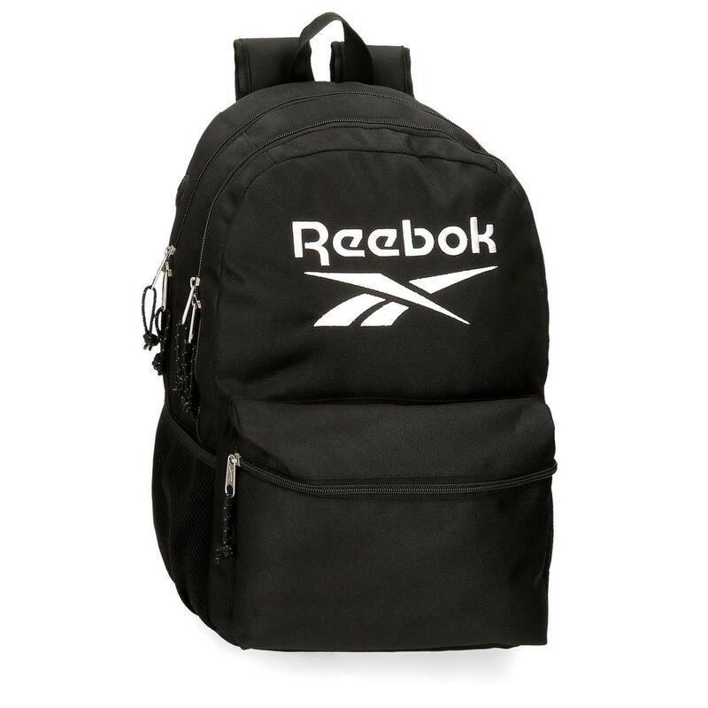 Mochila escolar  adaptable Unisex Reebok Boston 44cm Negro