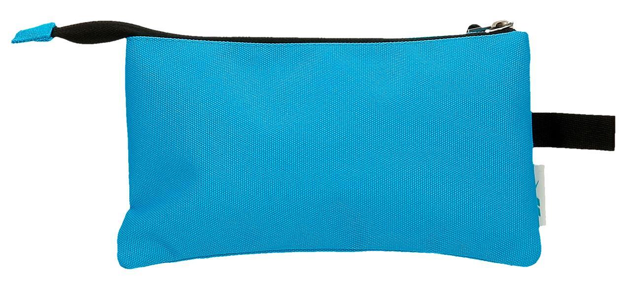 Estuche tres compartimentos Unisex Reebok Boston 12cm Azul 3/6