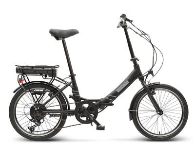 Villette les vacances. vouwbare e-bike. 6 sp. 20 inch. zwart