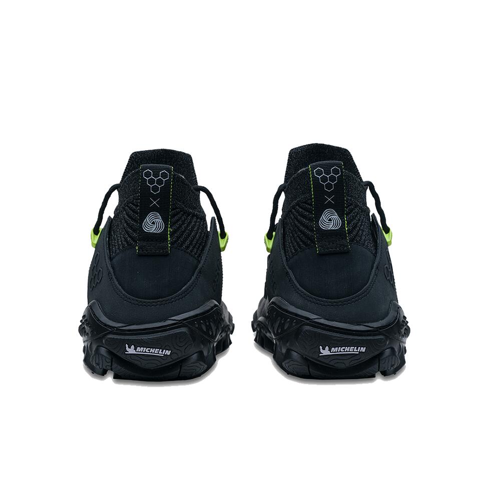 Panowie outdoorowy Vivobarefoot Magna Forest Esc - Męskie - Obsydian/Limonka
