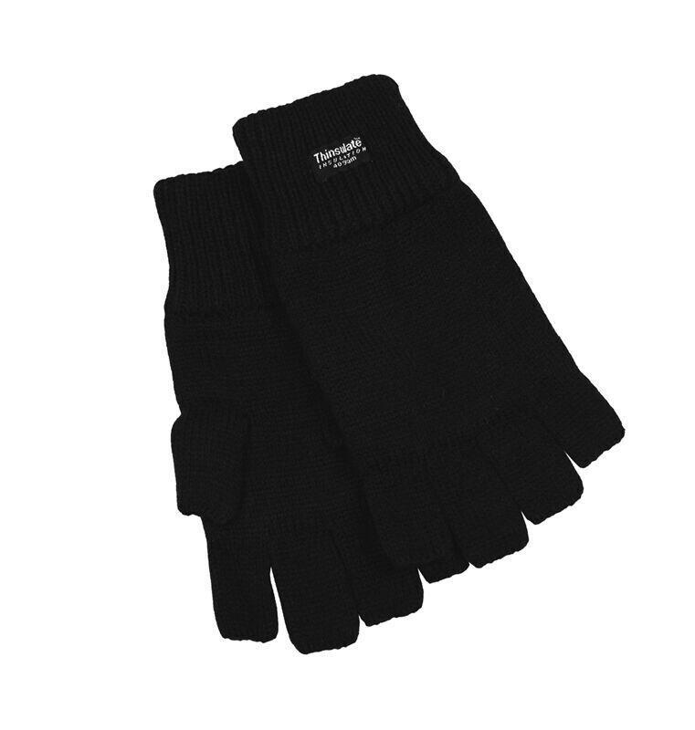 Dents 3M Thinsulate Womens Fingerless Knit Gloves
