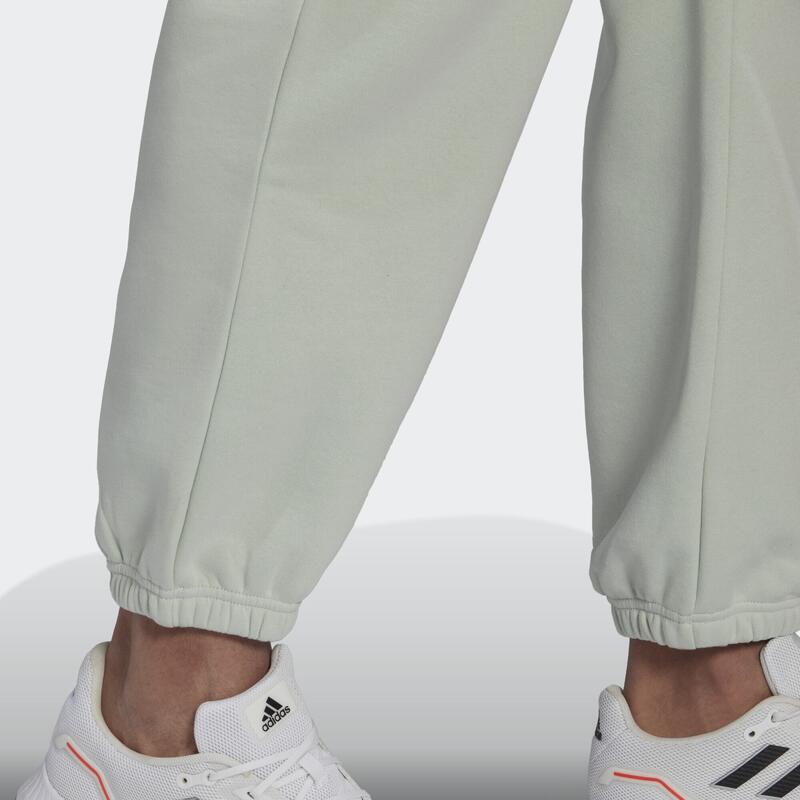 ADIDAS Pantalón Essentials FeelVivid Cotton fleece Straight Leg