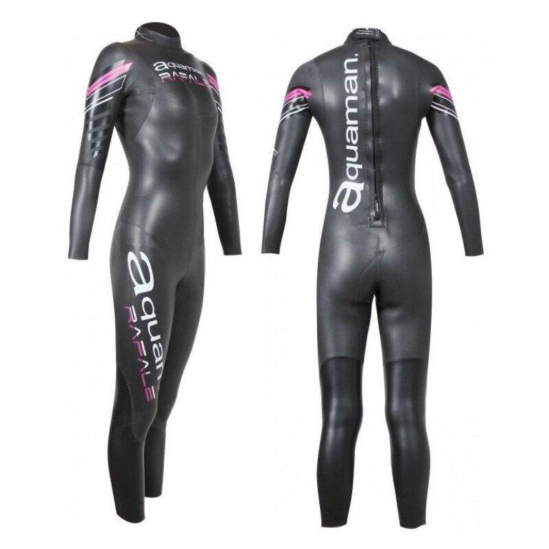 Women's Neoprene Triathlon Wetsuit Aquaman Rafale 2024