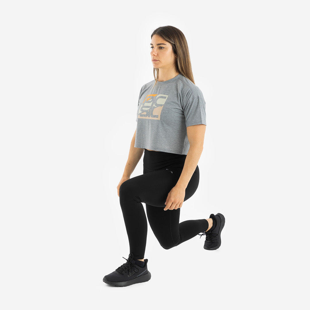 DONNA PREMIUM CROP MANICA CORTA 2/5