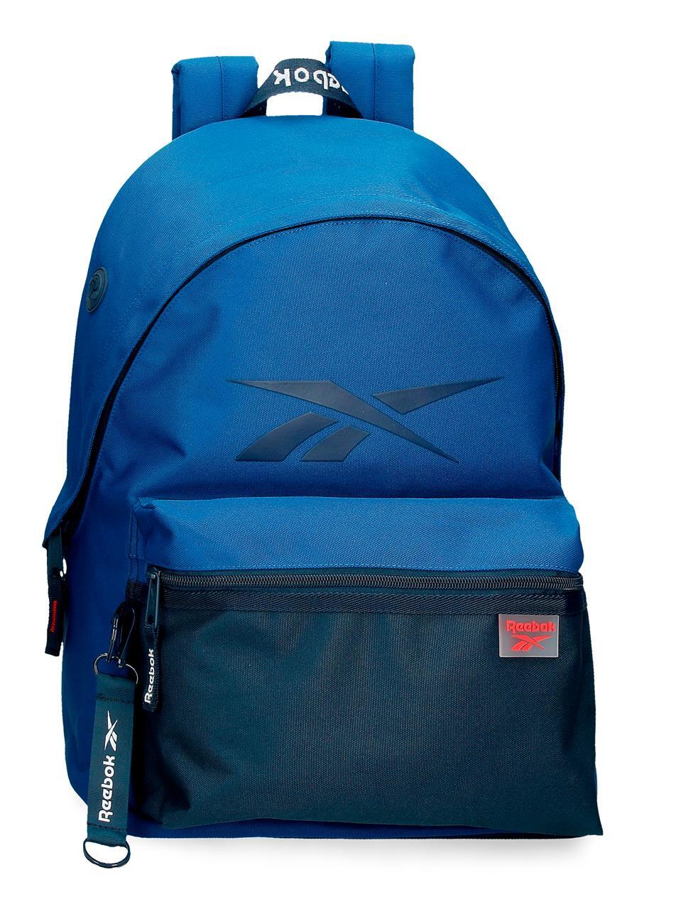 Mochila escolar menino reebok atlantic 44cm azul
