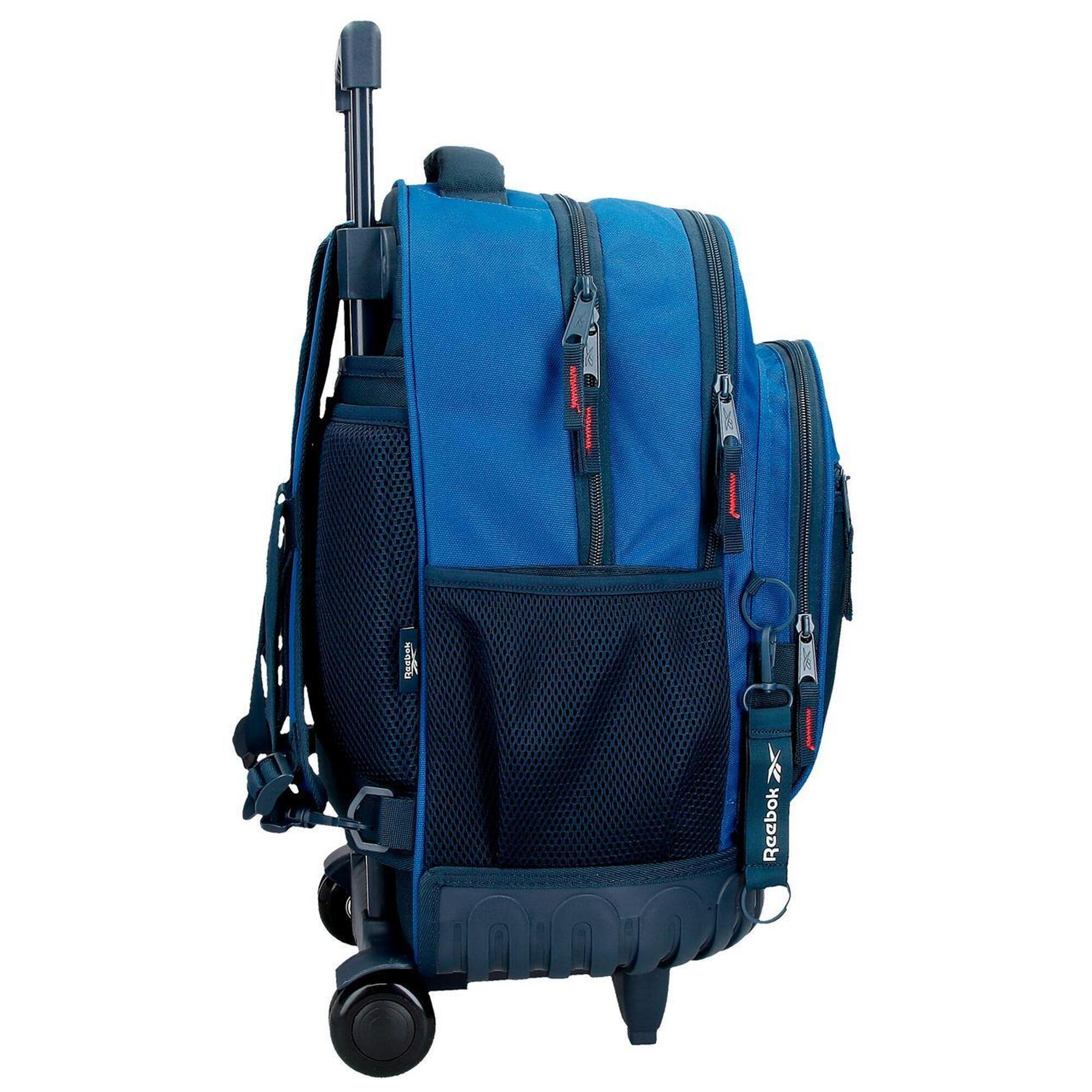 Mochila escolar compact Reebok Atlantic 43cm Azul