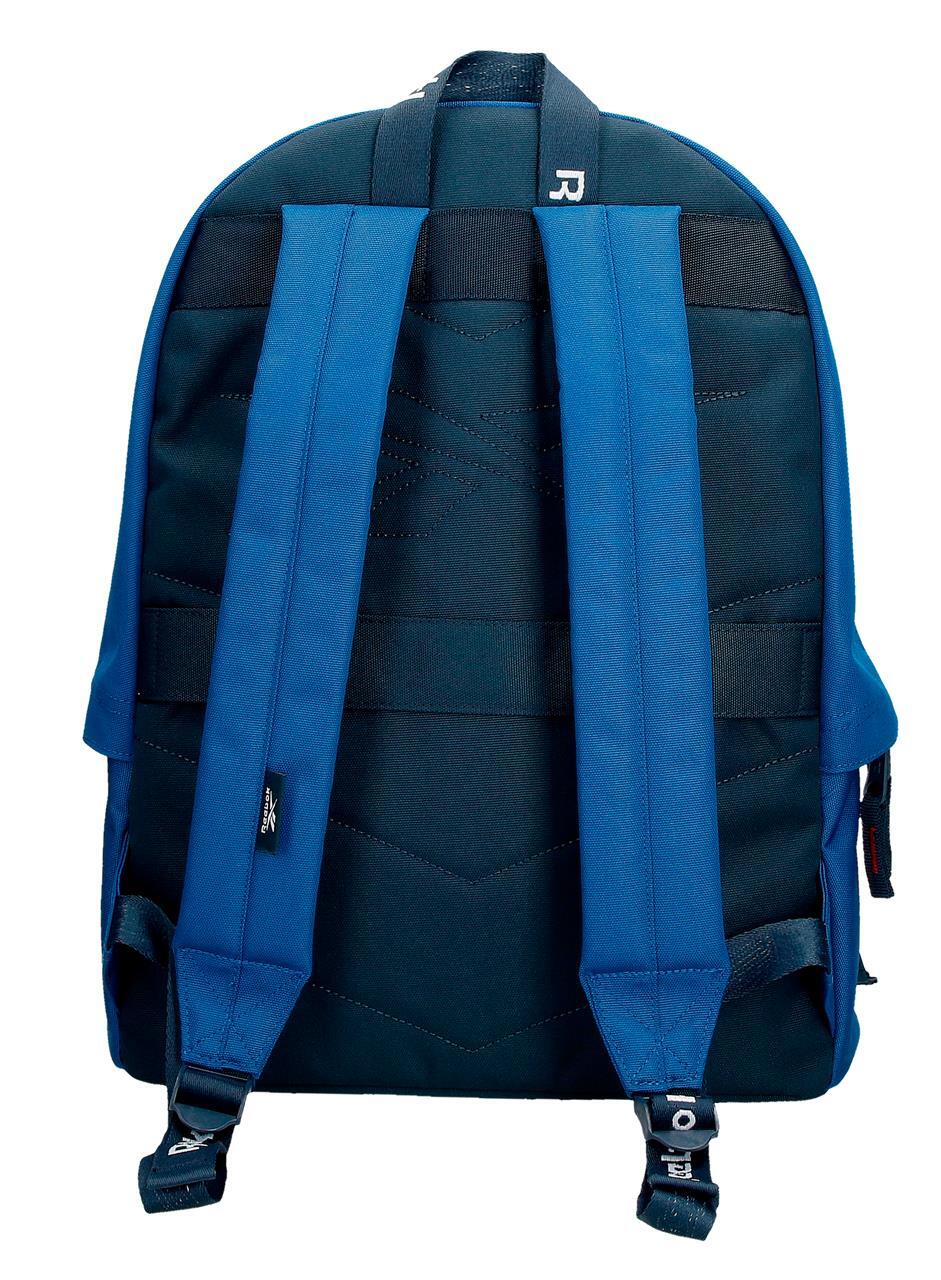 Mochila escolar Reebok Atlantic 44cm Azul 4/7