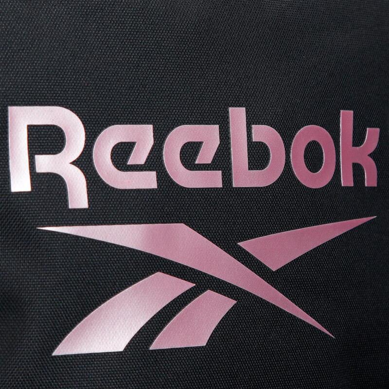 Estuche tres compartimentos Reebok Beverly 10cm Negro