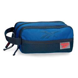 Estuche tres compartimentos Reebok Atlantic 10cm Azul