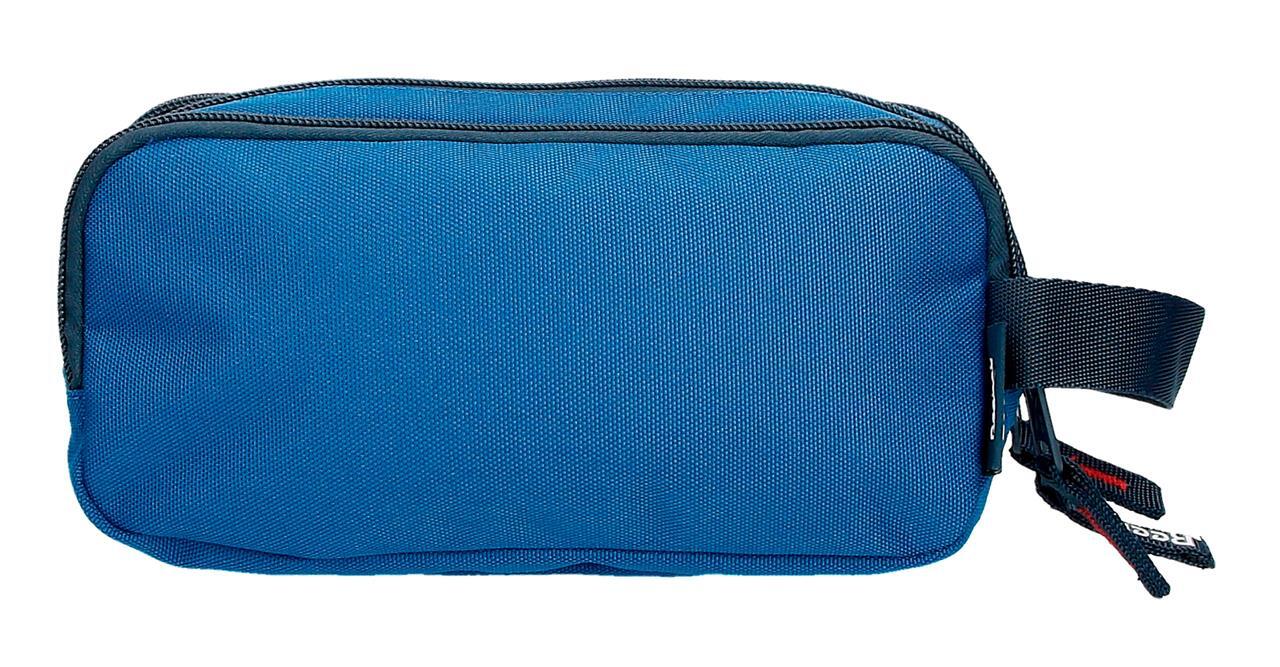 Estuche tres compartimentos Reebok Atlantic 10cm Azul 4/7