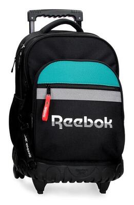 Zaino scolastico compatto ragazzo Reebok Andover 43cm Nero