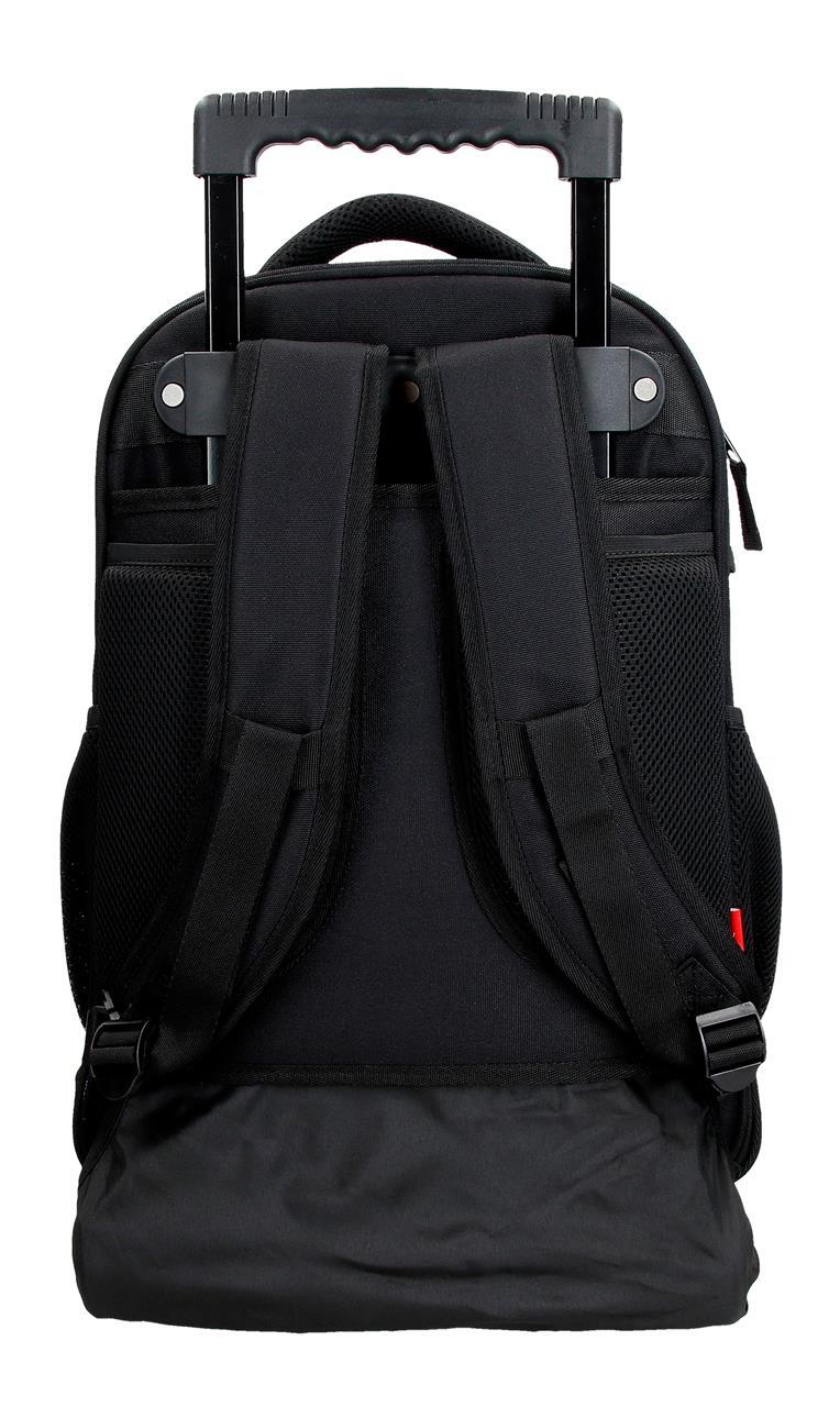Mochila com rodas Menino Reebok Andover 43cm Preto 7/7