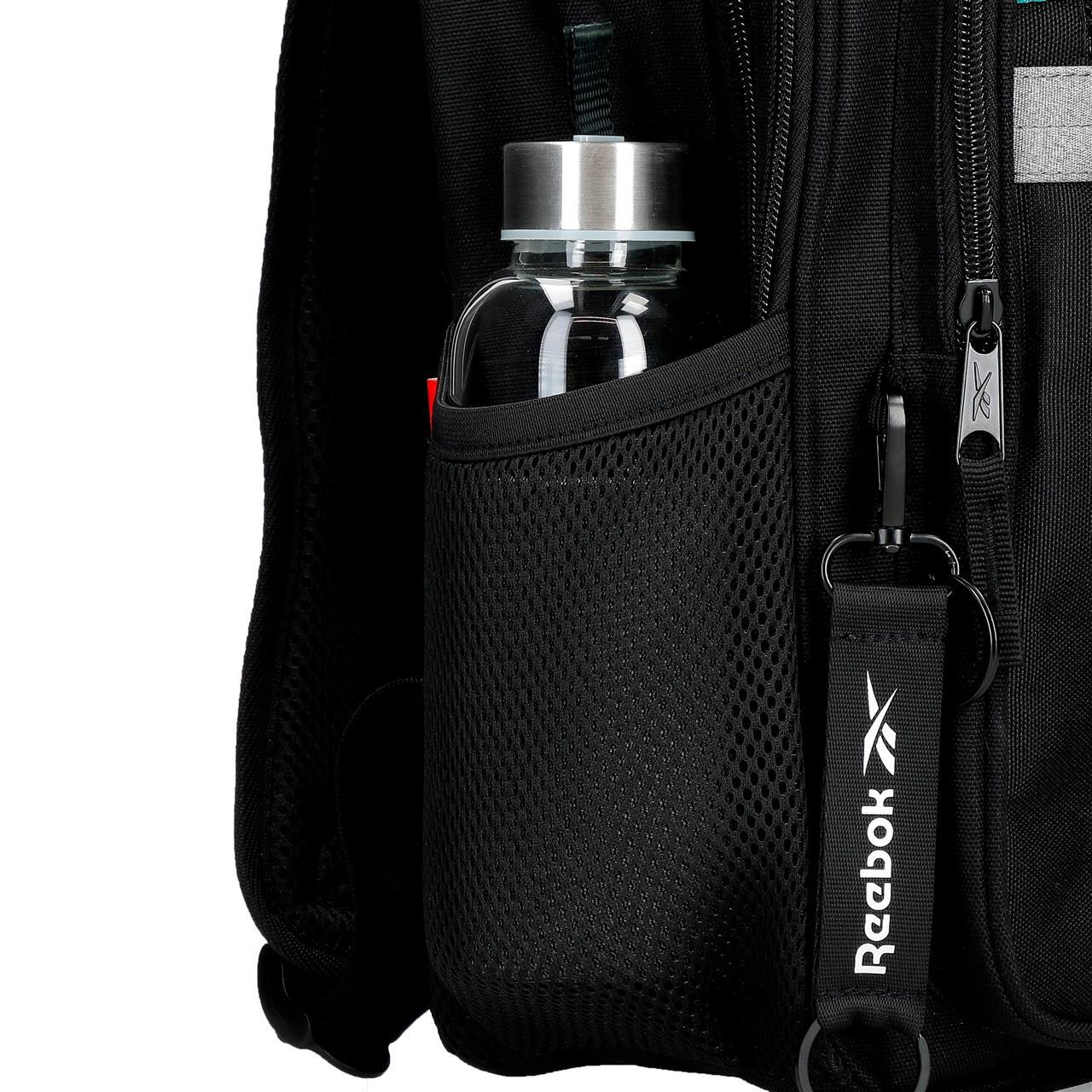 Mochila com rodas Menino Reebok Andover 43cm Preto 4/7