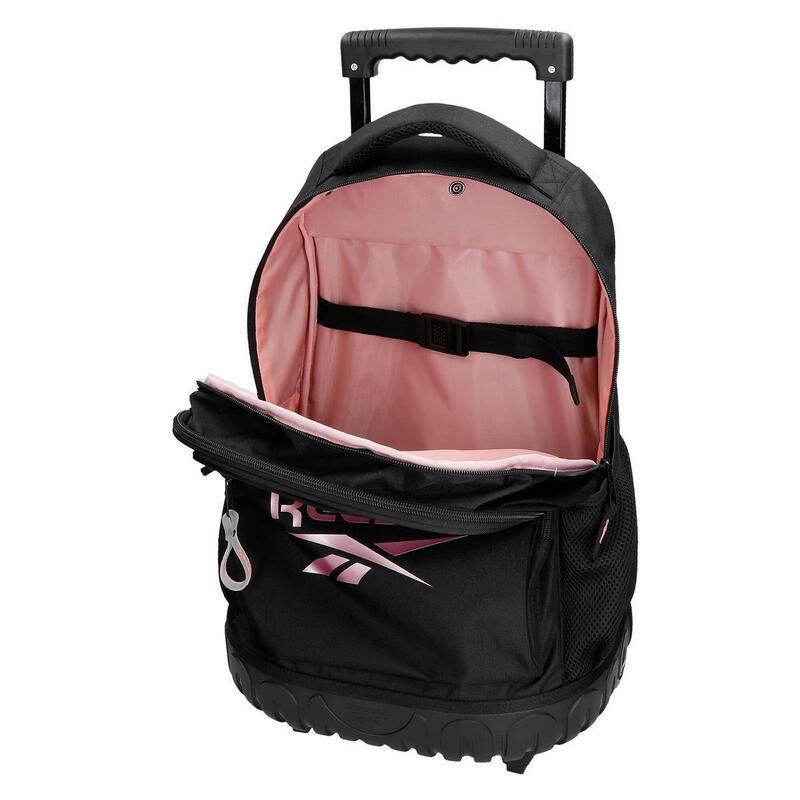 Mochila escolar compact Reebok Beverly 43cm Negro