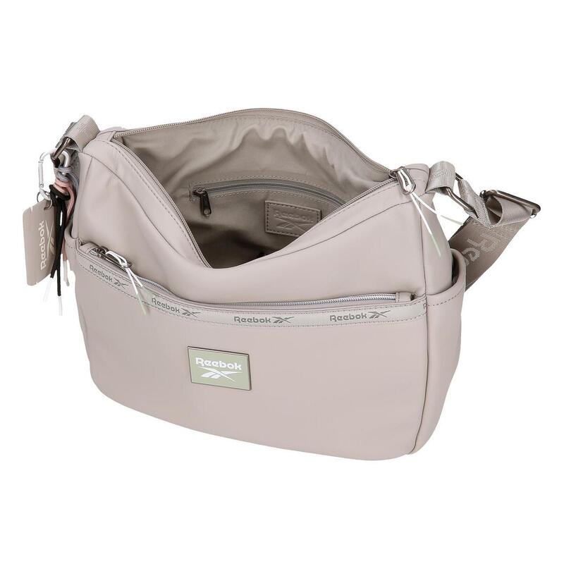 Bolso Bandolera Mujer Reebok Tina 25cm Gris