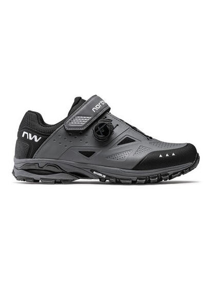 Zapatillas Mountain Bike Northwave Spider Plus 3 Beige Negro Hombre
