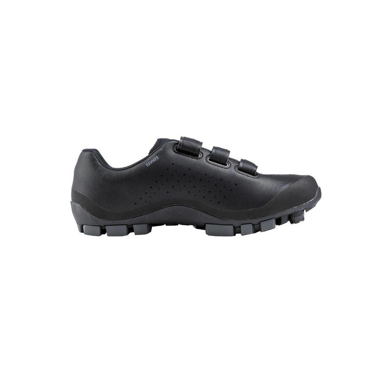 Pantofi ciclism MTB XC - Hammer - Black | Dark Grey