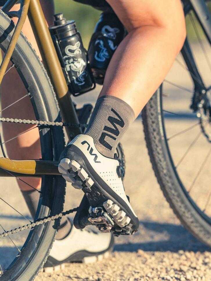 Buty spd gravel mtb męskie NORTHWAVE Hammer Plus jasny szary