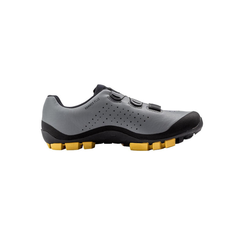 Pantofi MTB XC Northwave Hammer Plus - negru/gri închis | off-road