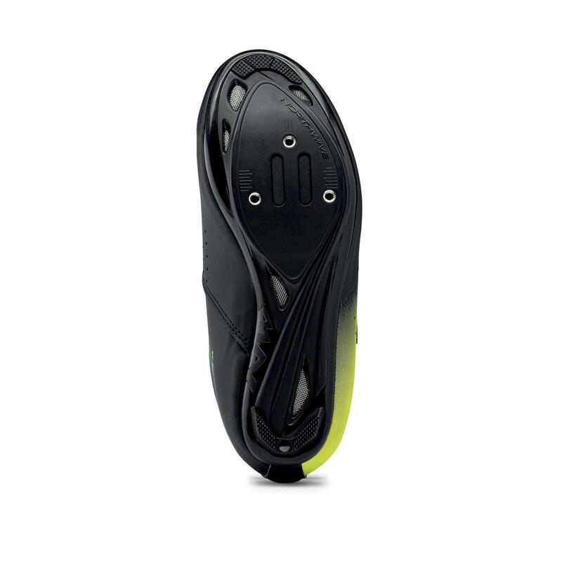 Pantofi ciclism sosea - Core Junior - Black | Yellow Fluo