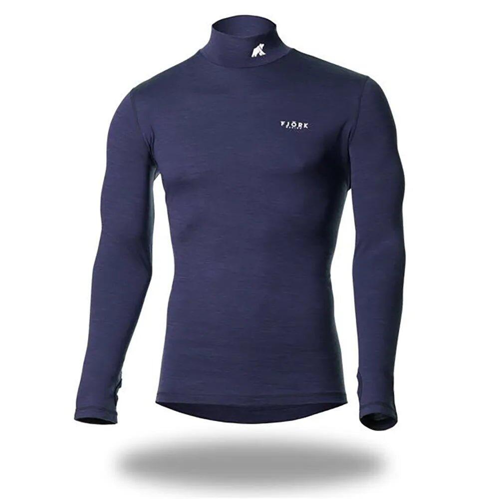 Men's 100% merino wool long-sleeved T-shirt - Finn 210 Roll