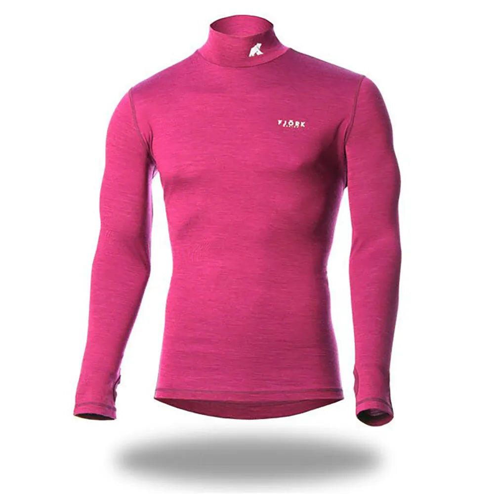 Men's 100% merino wool long-sleeved T-shirt - Finn 210 Roll