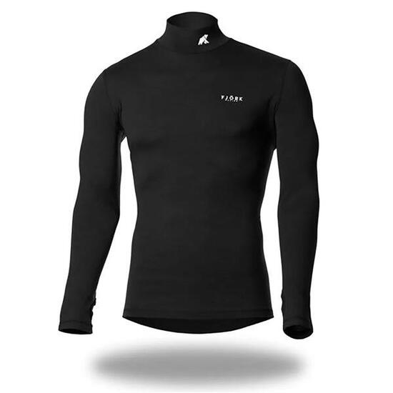 T-shirt Uomo 100% Lana Merino Manica Lunga - Finn 210 Roll