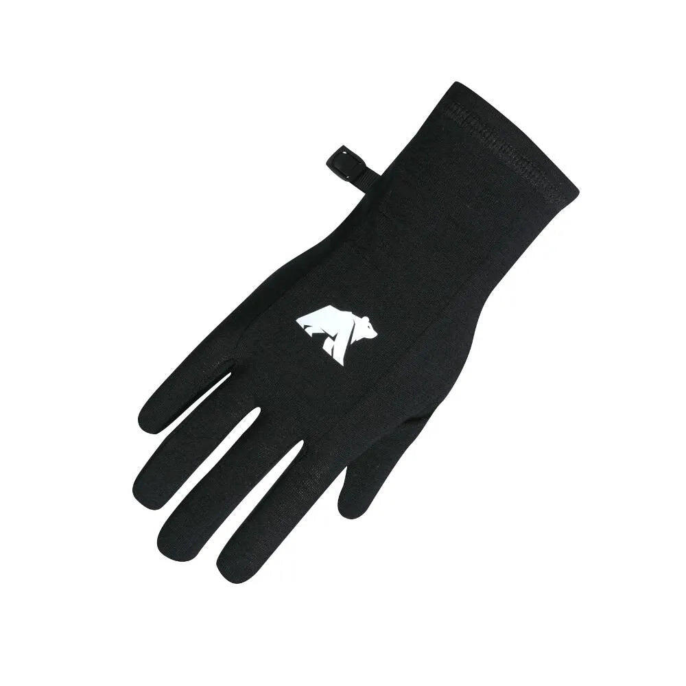 Merino running gloves