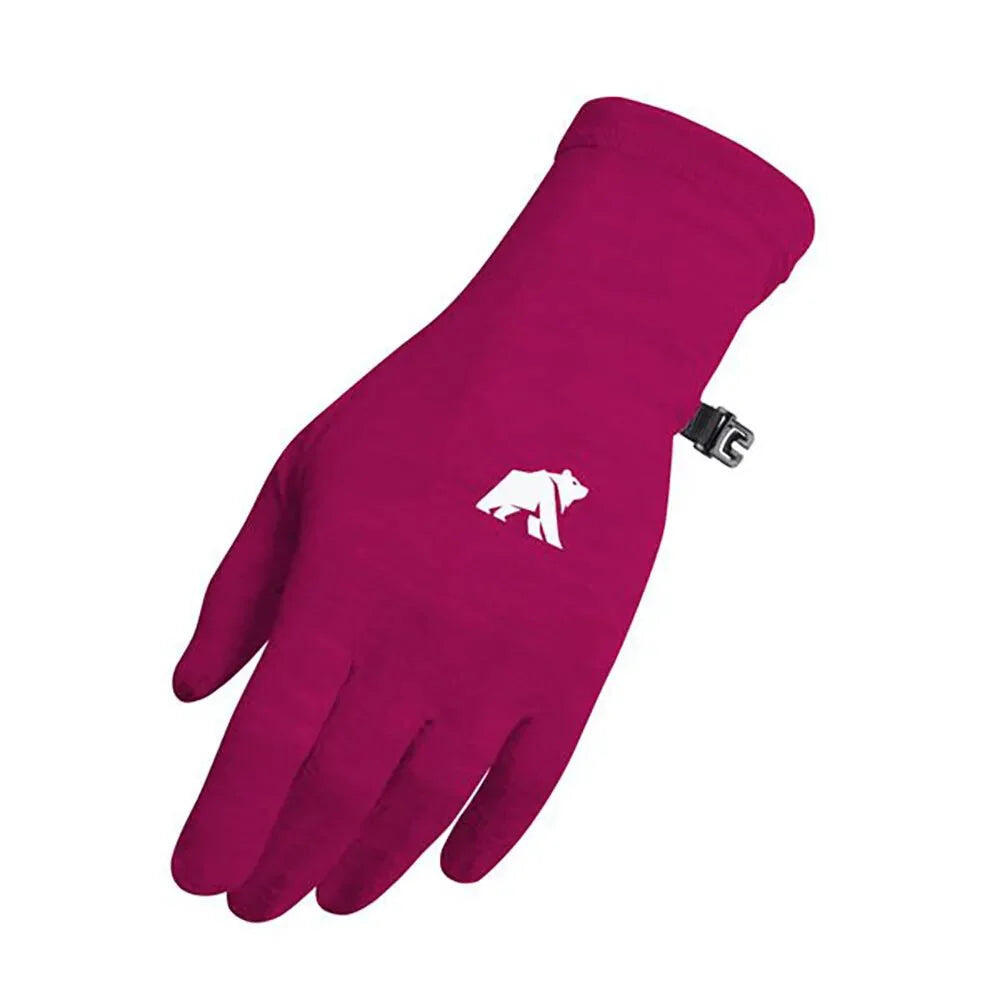 Merino running gloves