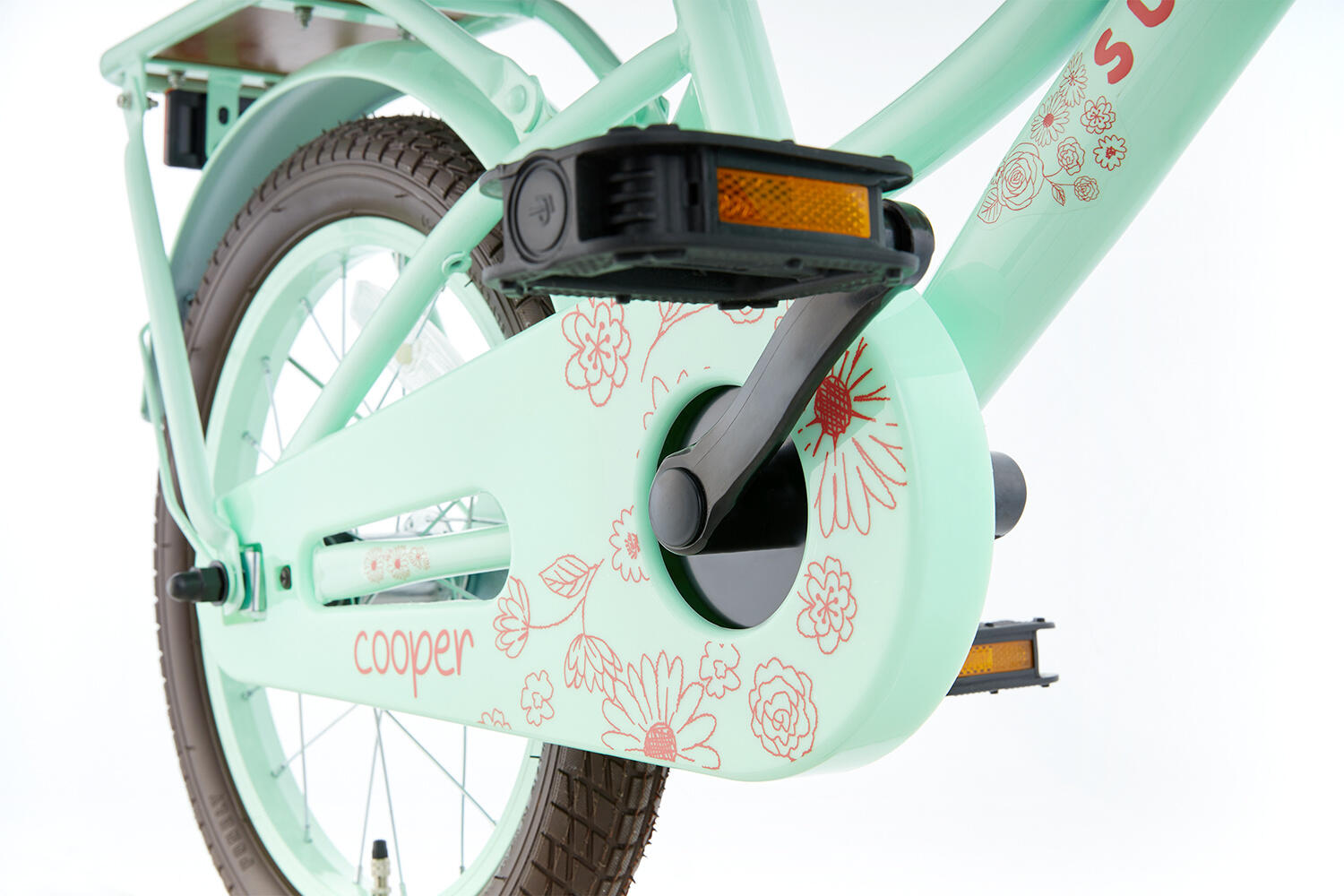 Bici Bambino SuperSuper Cooper Bamboo - Verde pistacchio 6/6