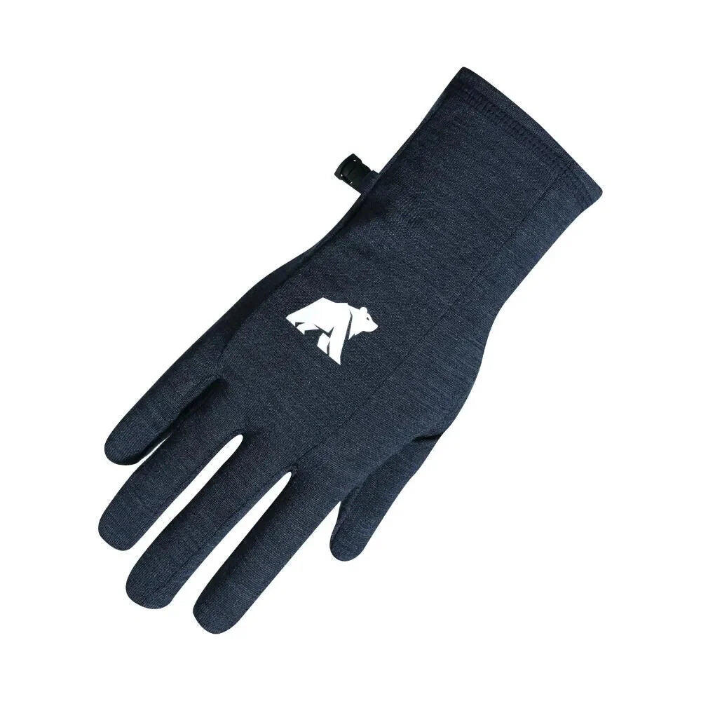 Merino running gloves