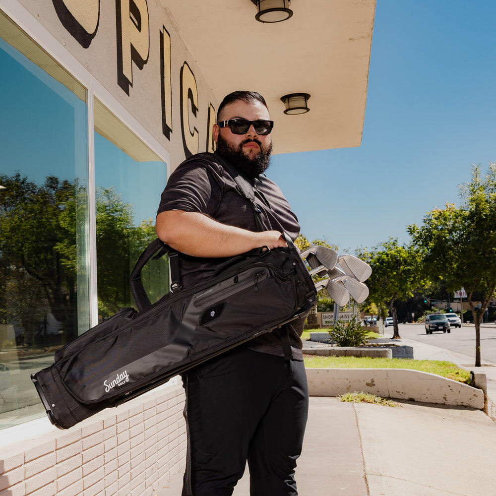 Sac de golf El Camino – Noir-Matte 6/7