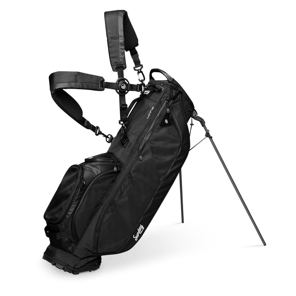 Sunday Golf - Ryder 23 - Sac Avec Support - Sac De Golf - Noir - Taille Unique - Decathlon
